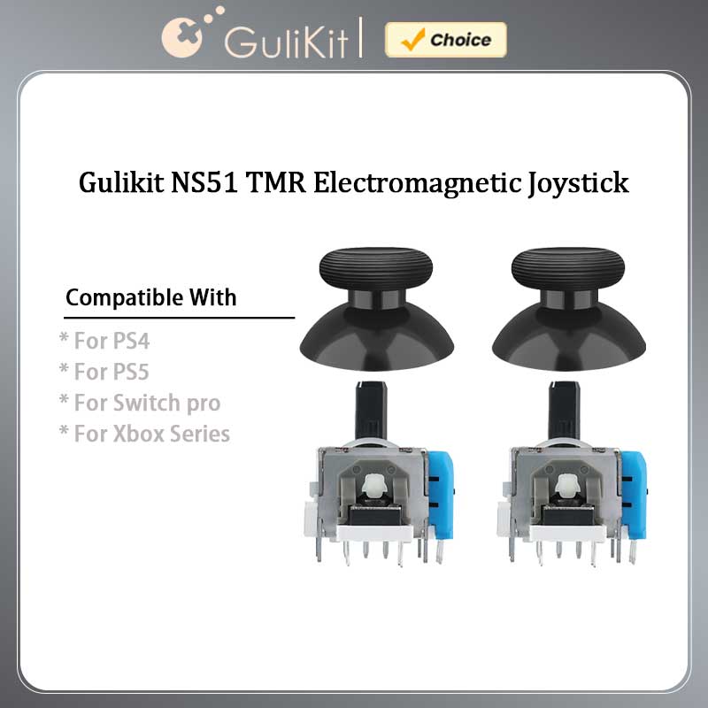 Gaming Console Tv - Джойстик GuliKit NS51 TMR с накладками
