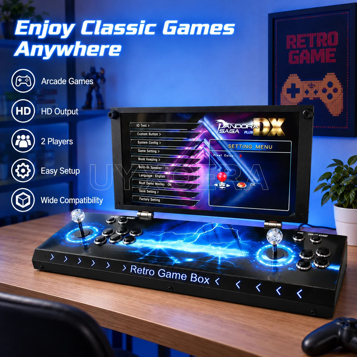 17,5-дюймовая ретро-игровая си – обзор и цена Gaming Console Display Case