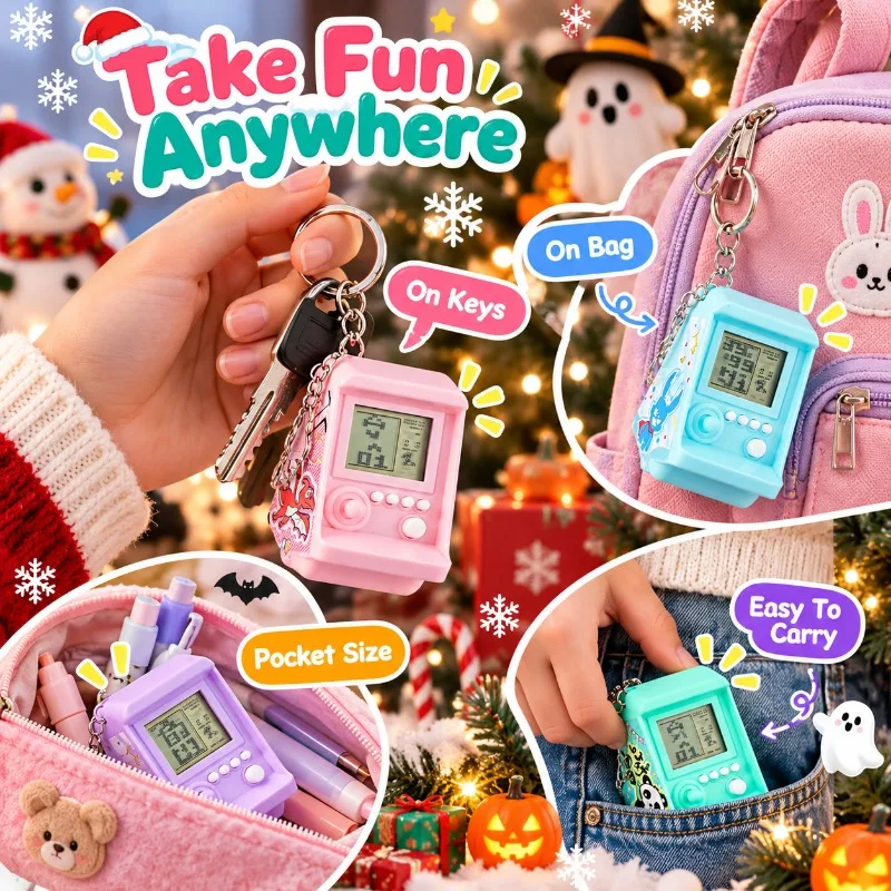 Креативный электронный аркадны – обзор и цена Gaming Console Keychain